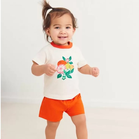 Hanna Andersson Baby Fruit Graphic Tee 18-24 Months - Picture 2 of 7